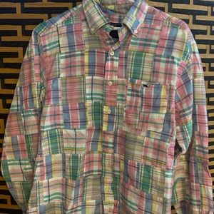 Vineyard vines plaid shirt